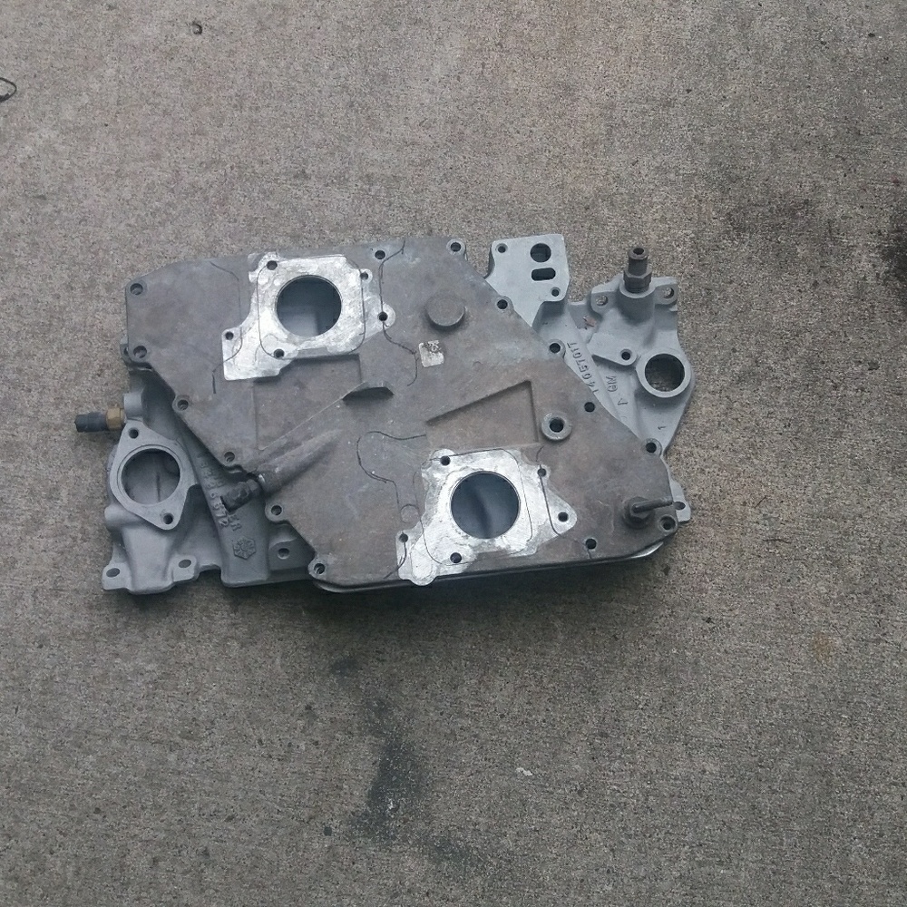 Corvette cross fire injection manifold.